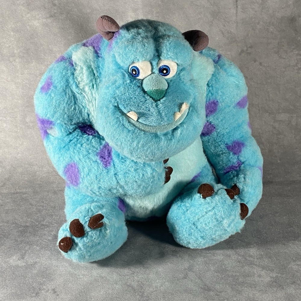 Monsters Inc. Sulley Plush Stuffed Animal Toy Disney Pixar Sully University
